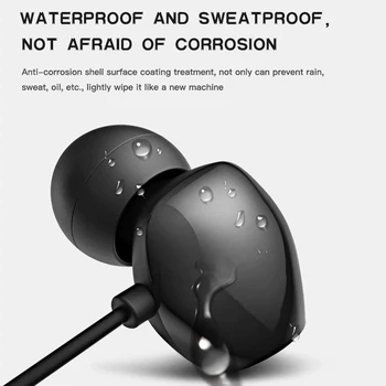 3,5 mm, žičane slušalice u uhu sportski slušalice sa mikrofonom regulator glasnoće buke vodootporan Glazba Igre off za muziku MP3