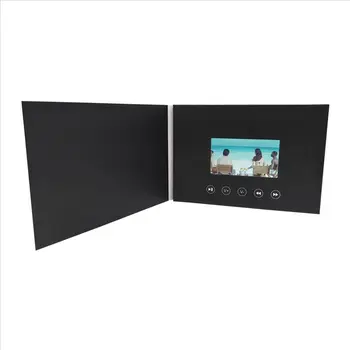 4.3 inch New Video Brocher Cards for Presentations Digital Advertising Player 4.3 inch Screen Video Greeting card 256m 4039