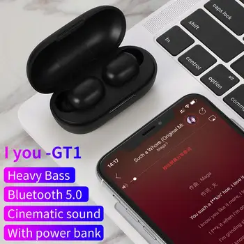 Bluetooth slušalice dodir ispis Iyou GT1TWS Fingerd stereo slušalice HWireless, шлемофон разыгрыша poništiti buke 10283