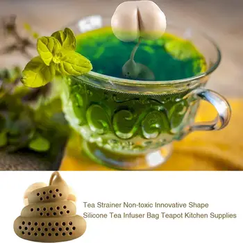 Cjediljka za čaj neotrovan inovativni oblik Silikon čaj инфузор torba za vodu pribor za kuhanje 148786