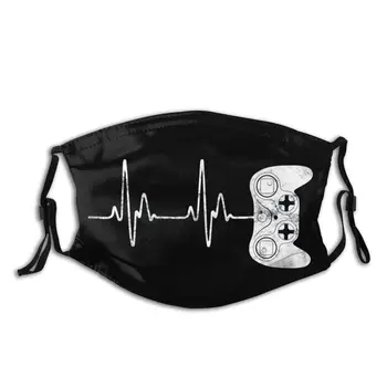 Gaming kontroler Heartbeat Maska s filterom protiv prašine za višekratnu upotrebu e-video igra maska za lice unisex disanja usta муфель 4519