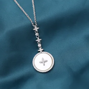 Luksuzna Zvijezda Shell privjesak ogrlica podesivi džemper ogrlice ogrlice nakit za žene djevojke vjenčanje poklon za Rođendan 3945