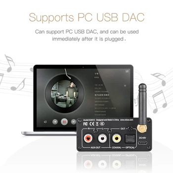 XDUOO XQ-50 Pro Bluetooth 5.0 audio digitalni prijemnik pretvarač CS8406 ES9018K2M dekoder čip Tip C podrška AptX/SBC/AAC PC USB 185487