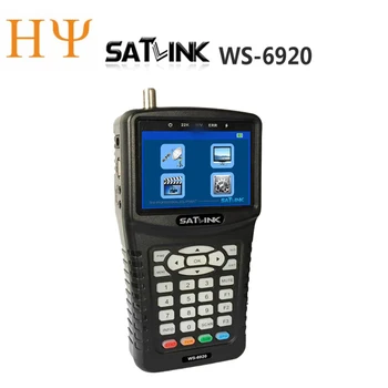 [Pravi] Satlink WS-6920 DVB-S/S2 digitalni satelitski Seeker metar s MPEG-2/MPEG-4 H. 264 3,5-inčni HD TFT LCD ekran