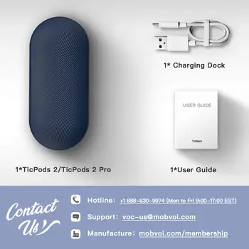 TicPods 2 Pro True Wireless Bluetooth slušalice In-Ear Detection vrhunsku kvalitetu zvuka osjetljiv na dodir/glas/жестовое upravljanje 4PX vodootporan