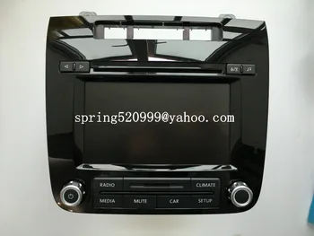 Alpine 6 Disc CD changer Audio Media za VW RCD550 7P6035162B P6035195D VW Touareg 7P stereo radio sa zaslonom osjetljivim na dodir