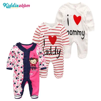 Girls' Baby Odjeca Sets Newborn Bodysuits One-Pieces Cotton Baby Girl Clothes Roupas de bebe Baby Boys Clothes 1/2/3/5/6pcs