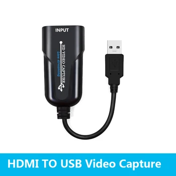 Placa de video Capture Card streaming Udoban kompaktni HDMI to USB Game Capture Card Hvatač adapter podrška Drop Shipping