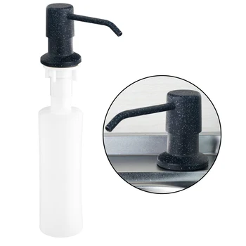 YANKSMART 400 ml dozatora za sapun pumpa od nehrđajućeg čelika paluba montira kuhinja ugrađen mjerač gornji dozator za kupatila i kuhinje