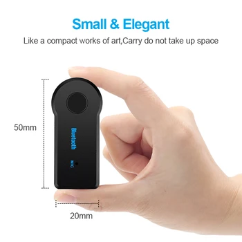 3.5 mm Jack Car AUX Bluetooth Receiver Hand-free MIC Poziv Bluetooth Adapter 4.0 Car wireless Transmitter Auto Music Receivers
