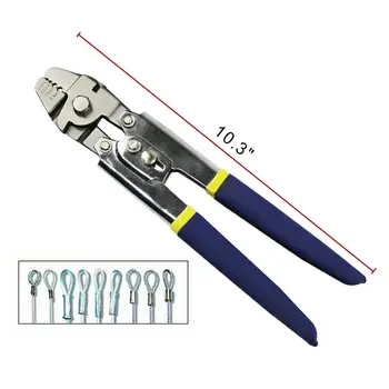 10.3 cm tamno plava Ribolov kliješta cijev 0.1-2.2 mm, od nehrđajućeg čelika Ribolov žice kliješta vanjski Ribolov praktične alate 1303