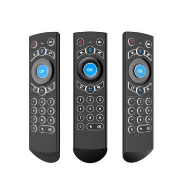 2020 Q7 sa pozadinskim osvjetljenjem žiro bežična antena miš Smart Voice Remote Control Full Keys IR Učenje za Android TV Box Vs G21 PRO G30S 3974