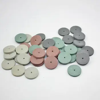 40шт/ guma za poliranje, diskovi зубоврачебные nakit rotacijski alat 4 boje poliranje mješoviti boje 142925