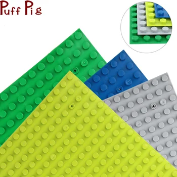51*25.5 cm 32*16 Dot BIG Duploed Bricks Baseplate Big Size DIY Building Blocks City Base Plate Board Toy for Children 2565