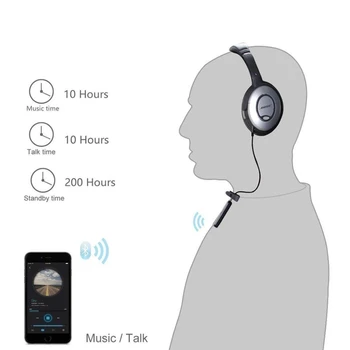Bluetooth 5.0 Handsfree stereo audio adapter bežični glazbeni prijamnik za slušalice Bose QuietComfort Quiet Comfort QC 3 QC3 161856