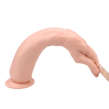 IKOKY super veliki silikon sisanje čaša stražnjica soft seks-igračke za žene muški peder dildo za analni čepovi umjetna oblik ruke 2071