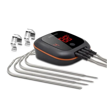Inkbird IBT-4XS LED&App Display BBQ termometar sa USB punjiva baterija radi za jelo meso za roštilj pušač pećnica grill čokolade 167270