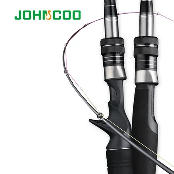 JOHNCOO Carbon Fishing Rod 2.7 m 3.0 m MH H Power 10-45g Baitcasting Rod brancin primorska удочка 3 dijela vrti 2104