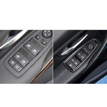 Karbonskih vlakana li Kontrolni okvir prekidač prozora dekor naslon za ruku ploča za uređenje unutrašnjosti vozila pribor za BMW F20 F21 F30 F34 650