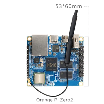 Orange Pi Zero 2,1 GB ram-a s čipom H616,podrška za gigabitne mreže, BT, Wif ,pokretanje androida 10,Ubuntu,OS Single Board 832