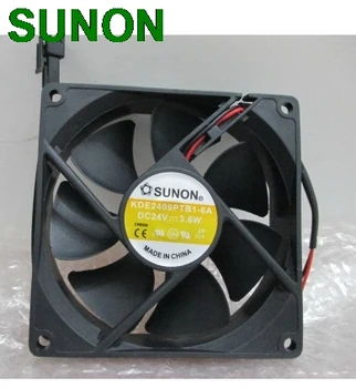 Originalni za Sunon KDE2409PTB1-6 90mm 9225 DC 24V 3.6 W 2wrie cpu cooler radijator aksijalni ventilator za hlađenje 9025 90x90x25mm 285